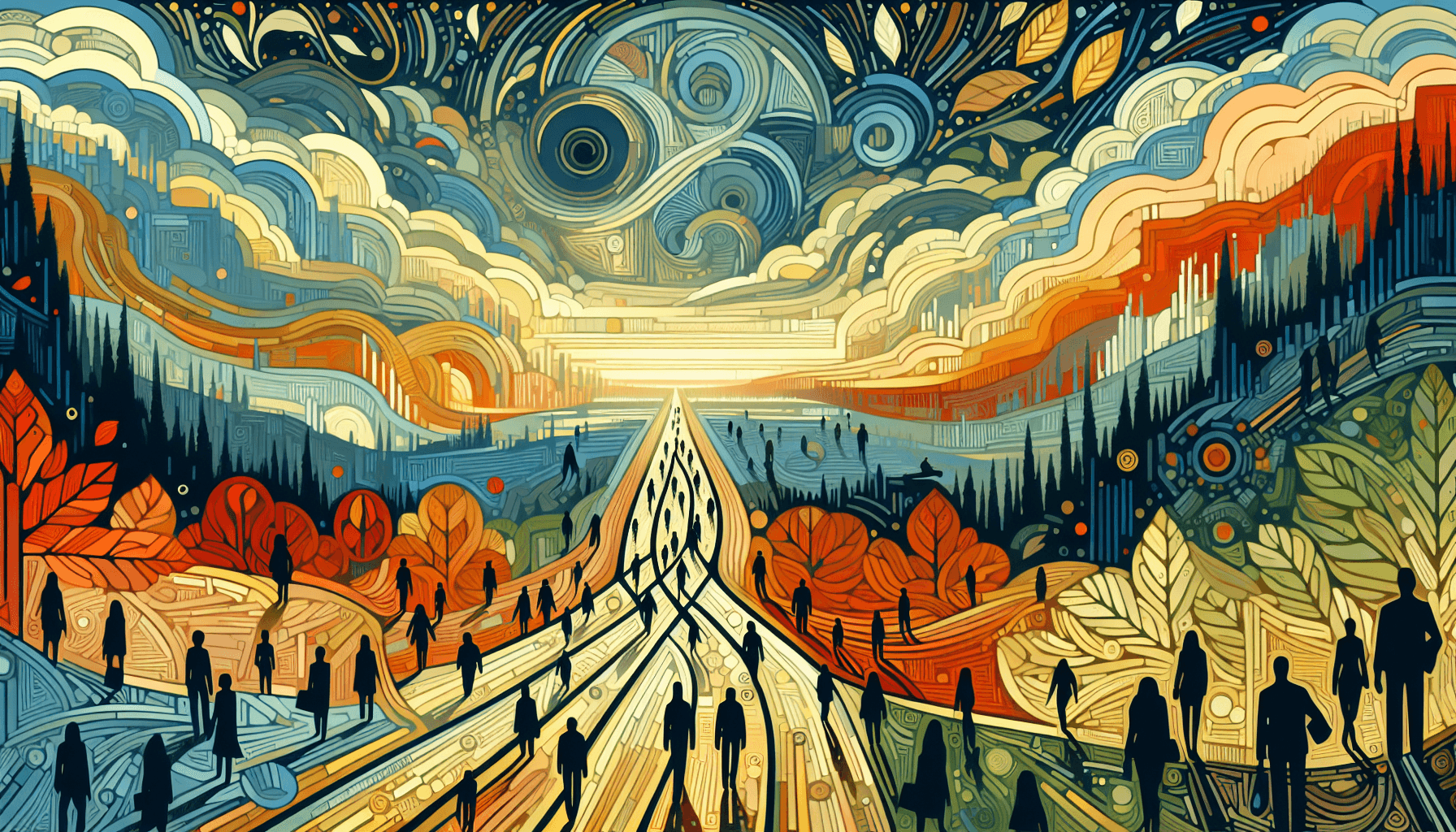 Illustration representing the concept of behavioral economics in public policy: uk's nudge unit